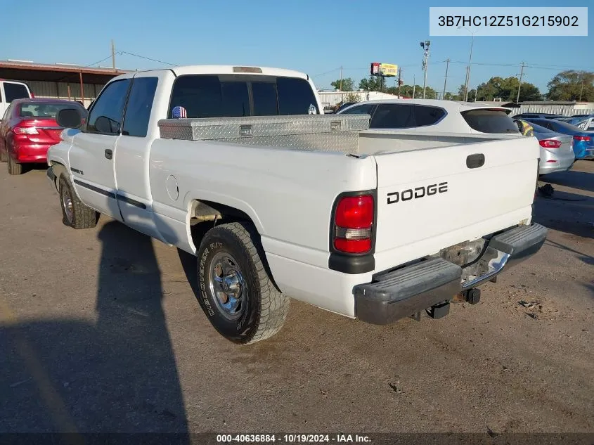 3B7HC12Z51G215902 2001 Dodge Ram 1500