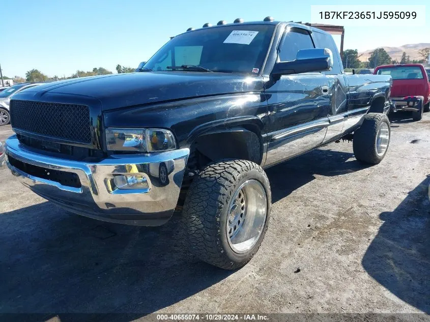 2001 Dodge Ram 2500 St VIN: 1B7KF23651J595099 Lot: 40655074