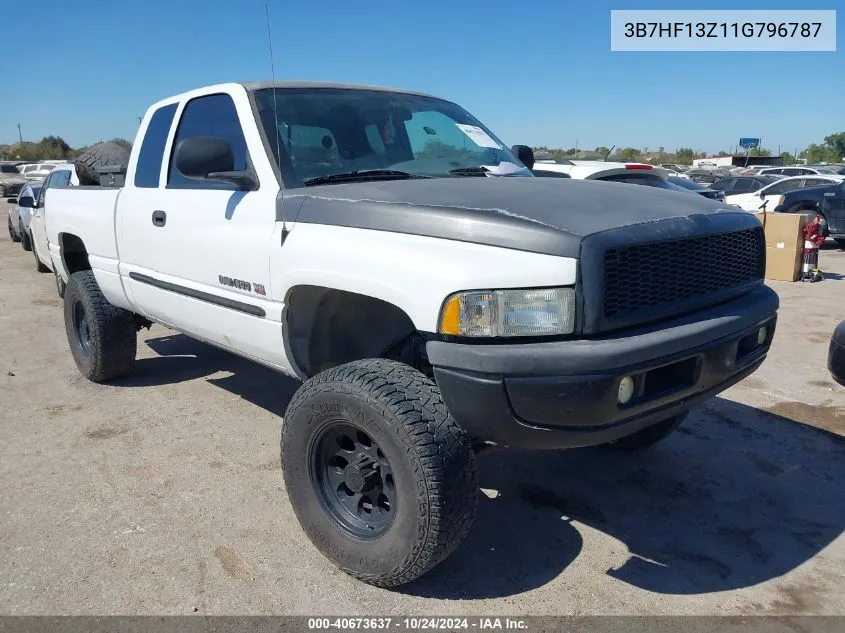 2001 Dodge Ram 1500 St VIN: 3B7HF13Z11G796787 Lot: 40673637