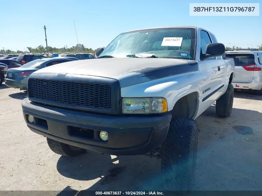 2001 Dodge Ram 1500 St VIN: 3B7HF13Z11G796787 Lot: 40673637