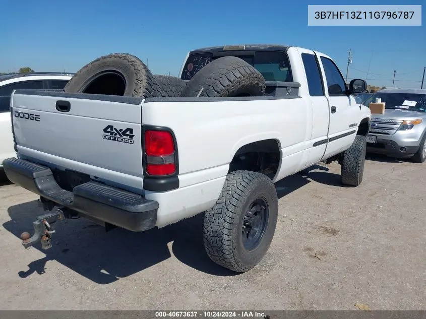 3B7HF13Z11G796787 2001 Dodge Ram 1500 St