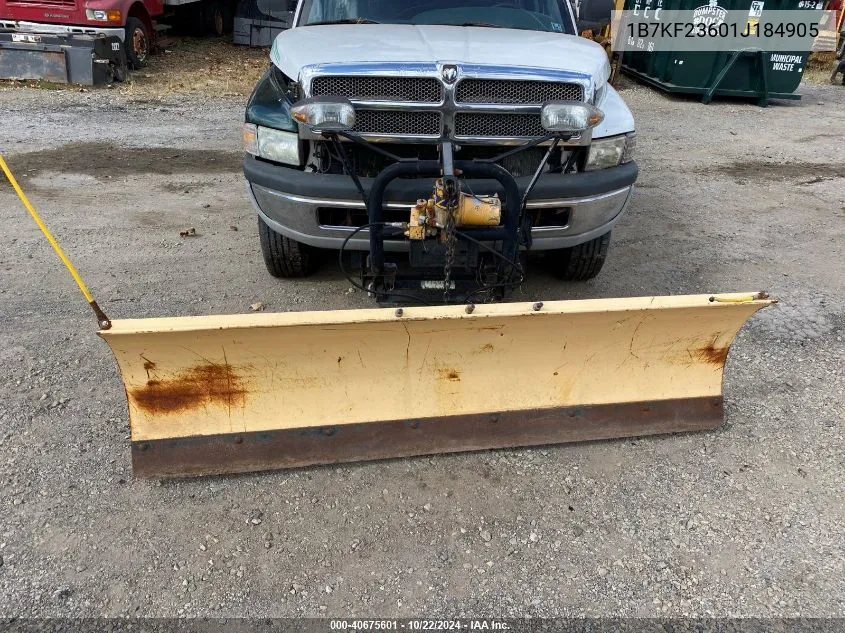 1B7KF23601J184905 2001 Dodge Ram 2500 St