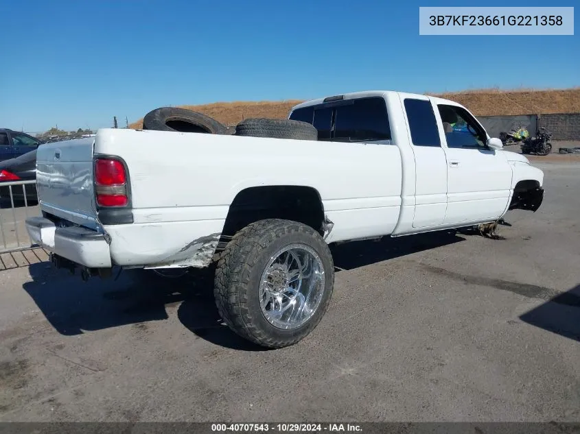 3B7KF23661G221358 2001 Dodge Ram 2500 St