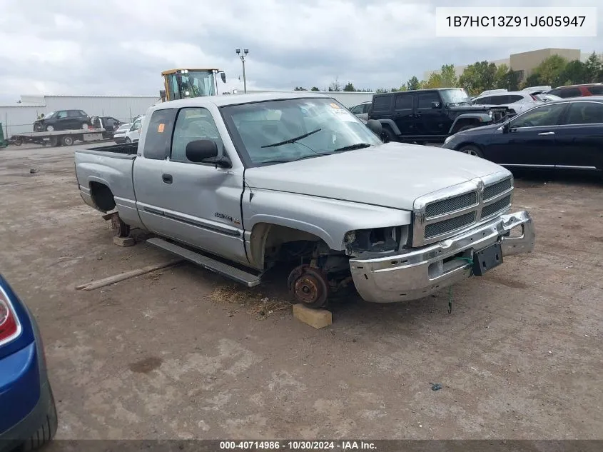 2001 Dodge Ram 1500 St VIN: 1B7HC13Z91J605947 Lot: 40714986