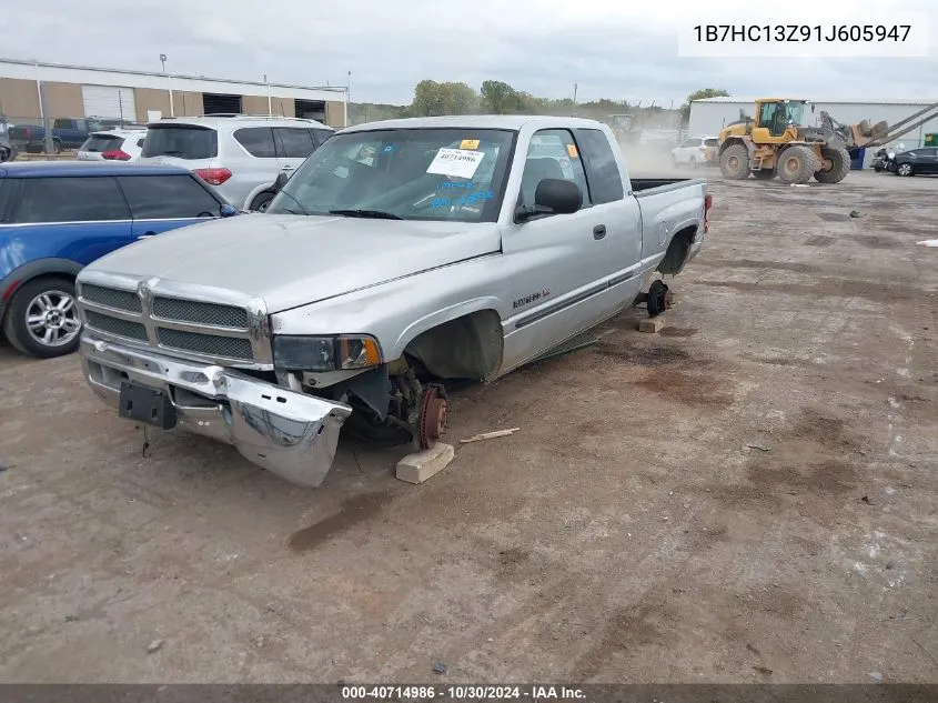 2001 Dodge Ram 1500 St VIN: 1B7HC13Z91J605947 Lot: 40714986