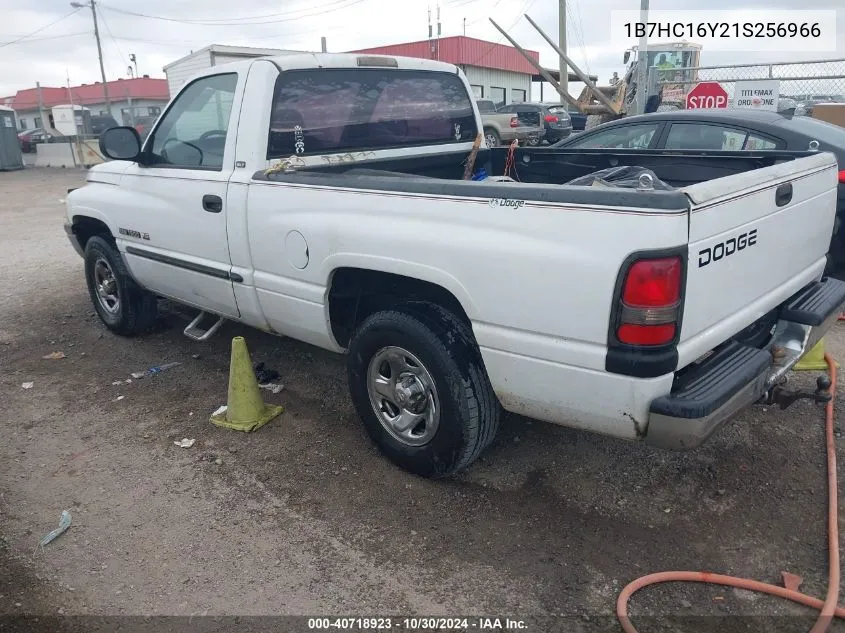 2001 Dodge Ram 1500 St VIN: 1B7HC16Y21S256966 Lot: 40718923