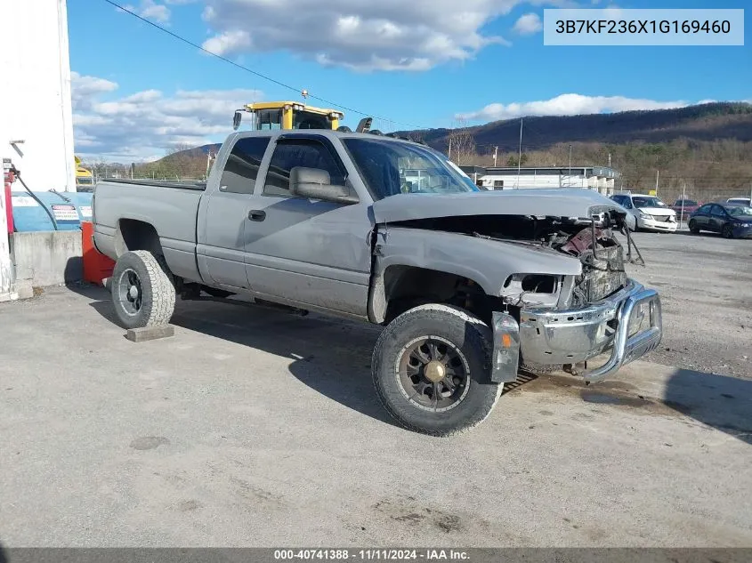 2001 Dodge Ram 2500 St VIN: 3B7KF236X1G169460 Lot: 40741388