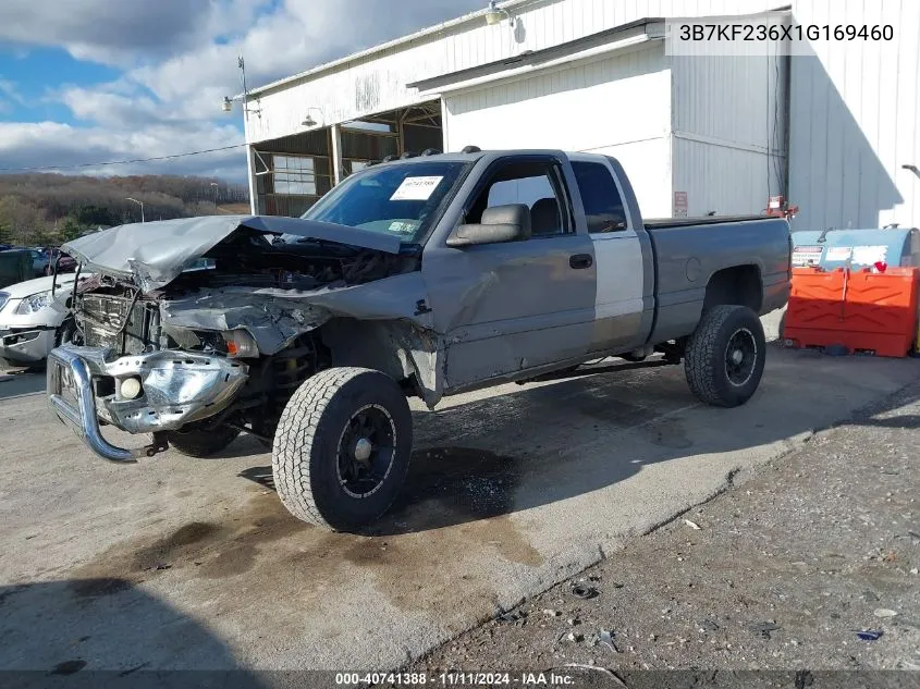 2001 Dodge Ram 2500 St VIN: 3B7KF236X1G169460 Lot: 40741388