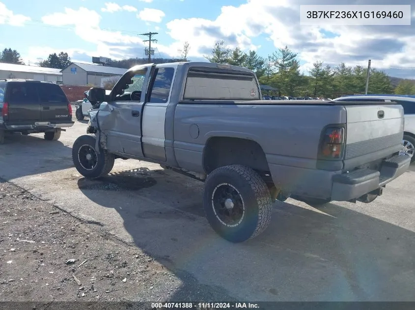 2001 Dodge Ram 2500 St VIN: 3B7KF236X1G169460 Lot: 40741388