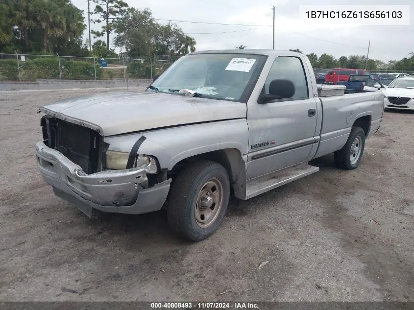 1B7HC16Z61S656103 2001 Dodge Ram 1500 St