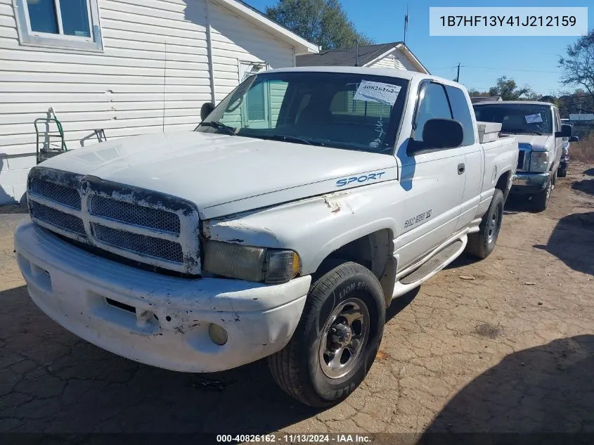 1B7HF13Y41J212159 2001 Dodge Ram 1500 St