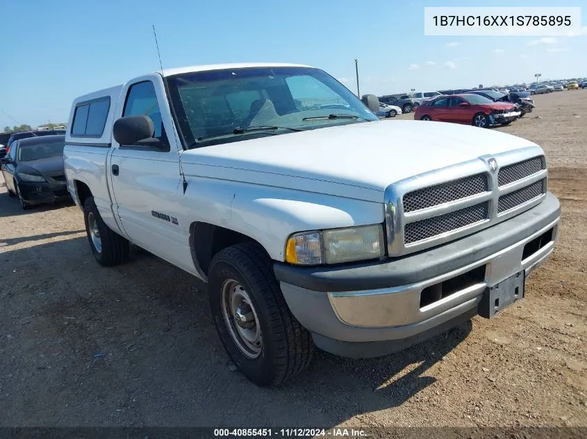 2001 Dodge Ram 1500 St/Ws VIN: 1B7HC16XX1S785895 Lot: 40855451