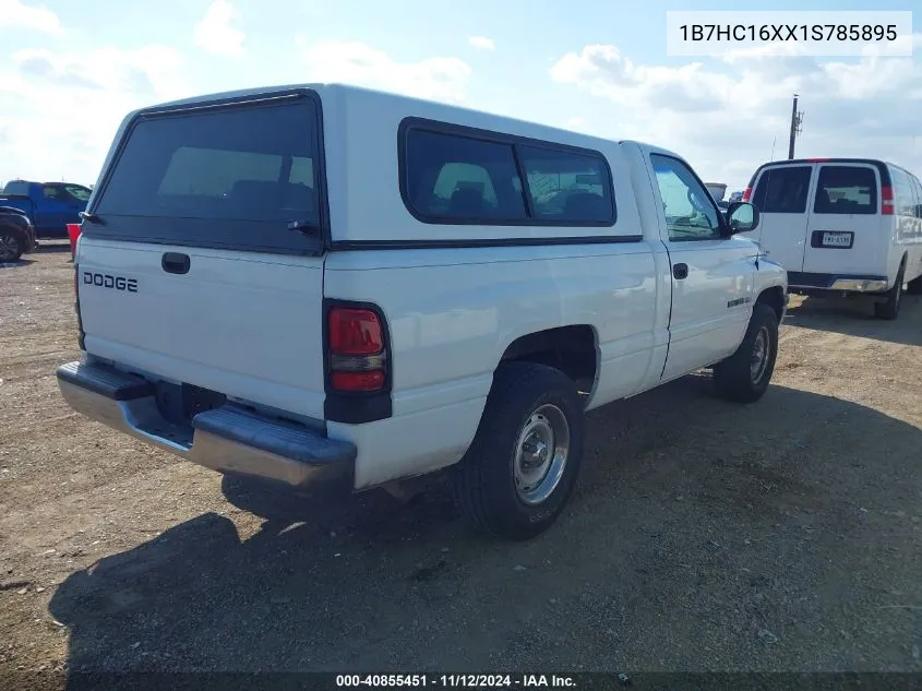 2001 Dodge Ram 1500 St/Ws VIN: 1B7HC16XX1S785895 Lot: 40855451