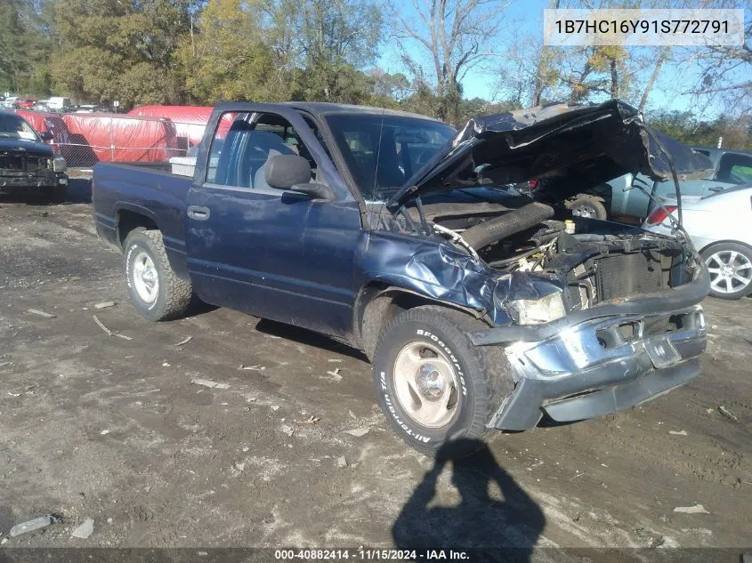 1B7HC16Y91S772791 2001 Dodge Ram 1500 St