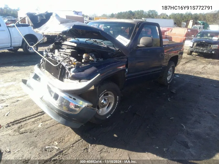 1B7HC16Y91S772791 2001 Dodge Ram 1500 St