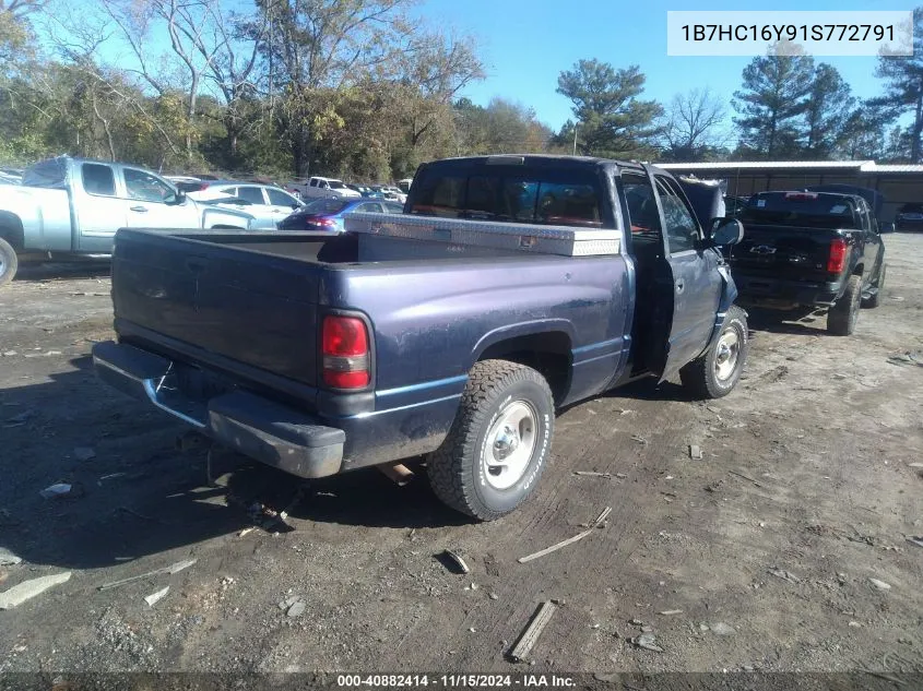 1B7HC16Y91S772791 2001 Dodge Ram 1500 St