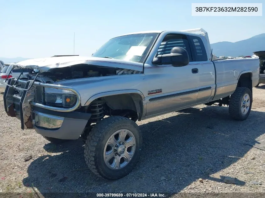 3B7KF23632M282590 2002 Dodge Ram 2500 St