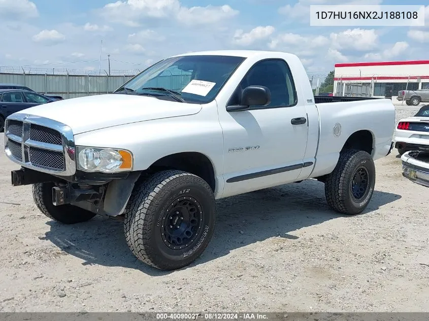 1D7HU16NX2J188108 2002 Dodge Ram 1500 St