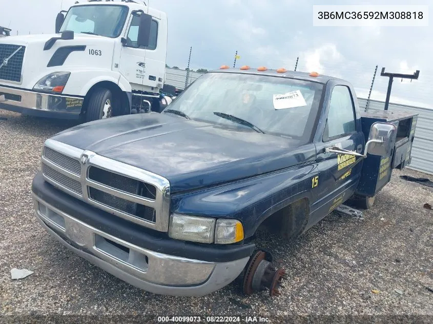 3B6MC36592M308818 2002 Dodge Ram 3500 St