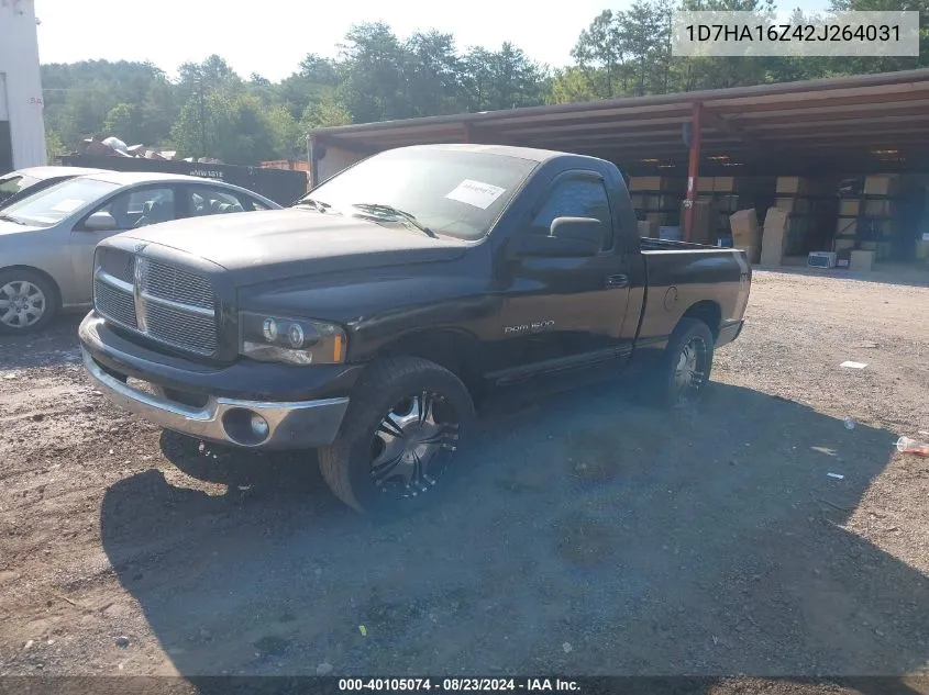 2002 Dodge Ram 1500 St VIN: 1D7HA16Z42J264031 Lot: 40105074