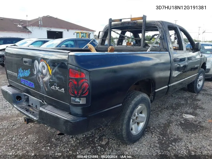 3D7HU18N12G191381 2002 Dodge Ram 1500