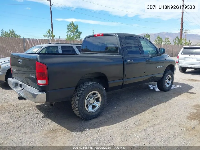 3D7HU18N92G179530 2002 Dodge Ram 1500 St