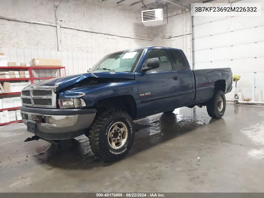 3B7KF23692M226332 2002 Dodge Ram 2500 St