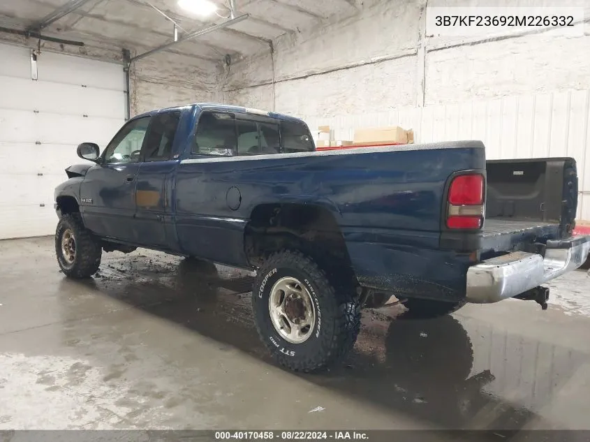 2002 Dodge Ram 2500 St VIN: 3B7KF23692M226332 Lot: 40693376