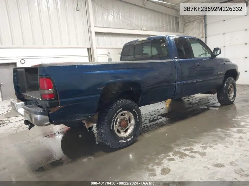 2002 Dodge Ram 2500 St VIN: 3B7KF23692M226332 Lot: 40693376