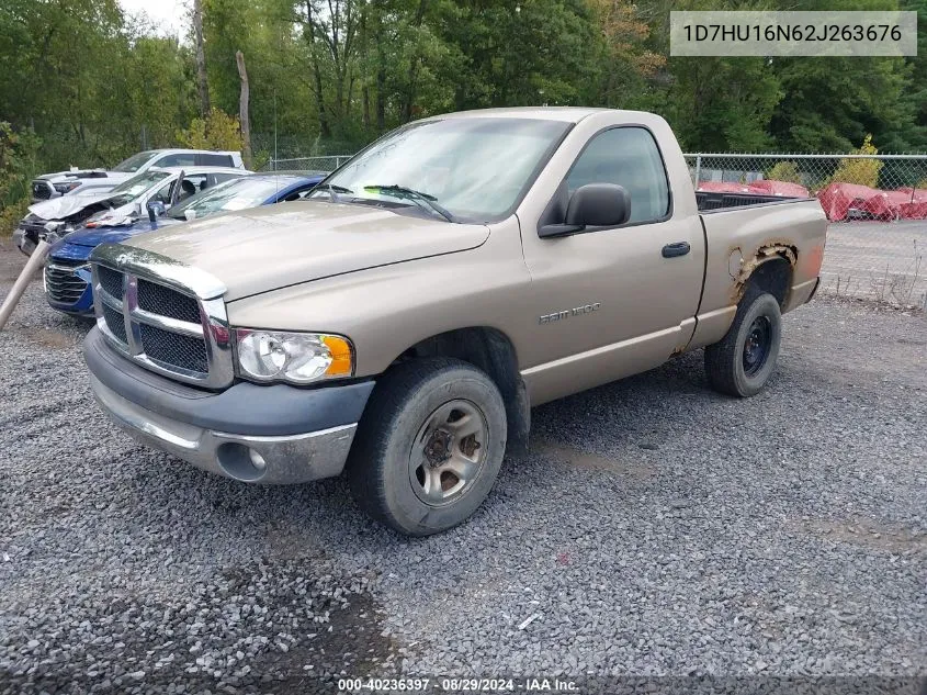 2002 Dodge Ram 1500 St VIN: 1D7HU16N62J263676 Lot: 40236397