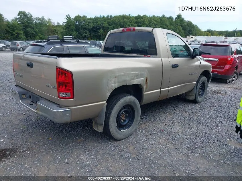 2002 Dodge Ram 1500 St VIN: 1D7HU16N62J263676 Lot: 40236397