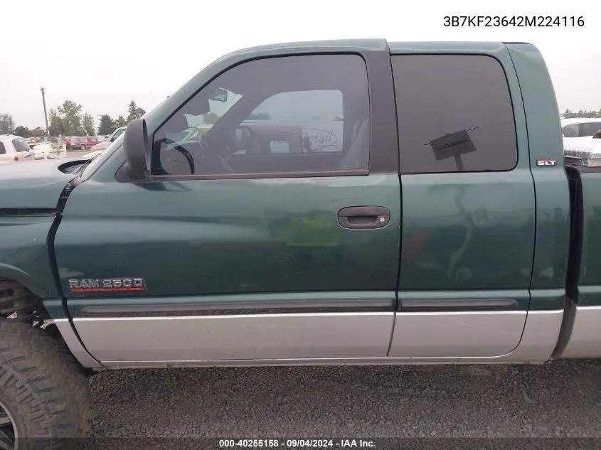 3B7KF23642M224116 2002 Dodge Ram 2500