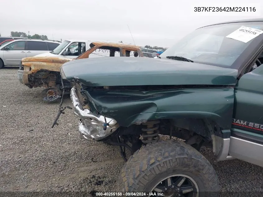 3B7KF23642M224116 2002 Dodge Ram 2500