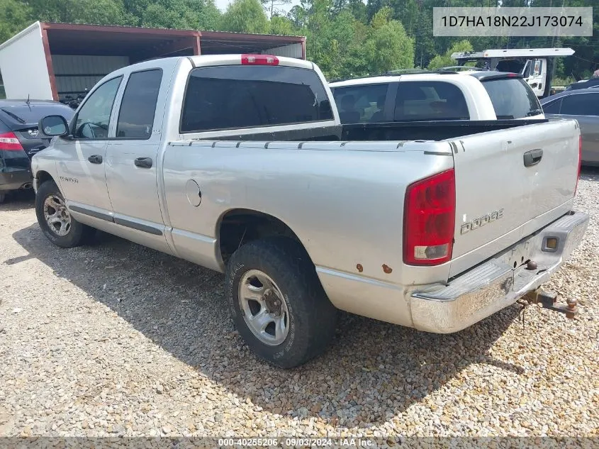 2002 Dodge Ram 1500 Slt VIN: 1D7HA18N22J173074 Lot: 40255206