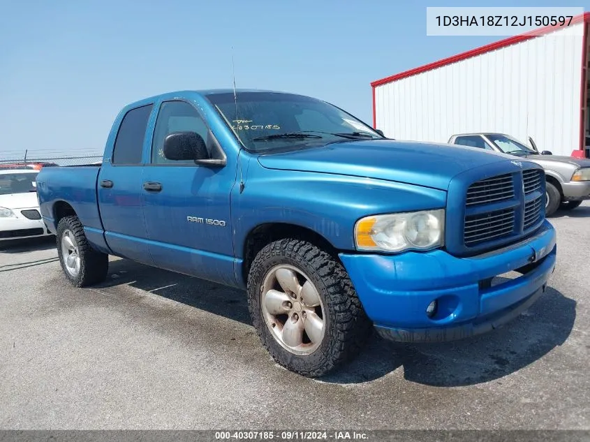 1D3HA18Z12J150597 2002 Dodge Ram 1500