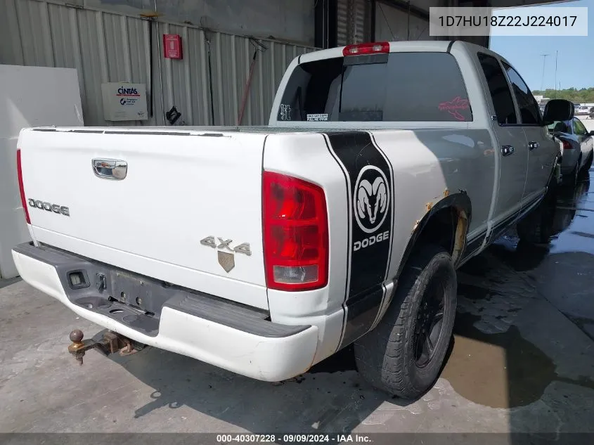 1D7HU18Z22J224017 2002 Dodge Ram 1500 St