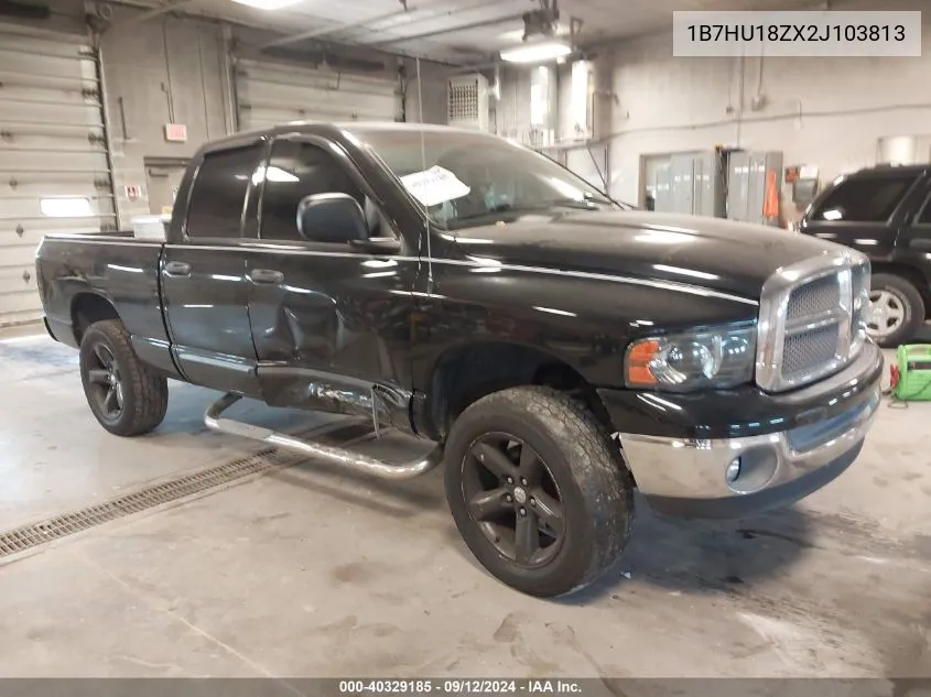 1B7HU18ZX2J103813 2002 Dodge Ram 1500