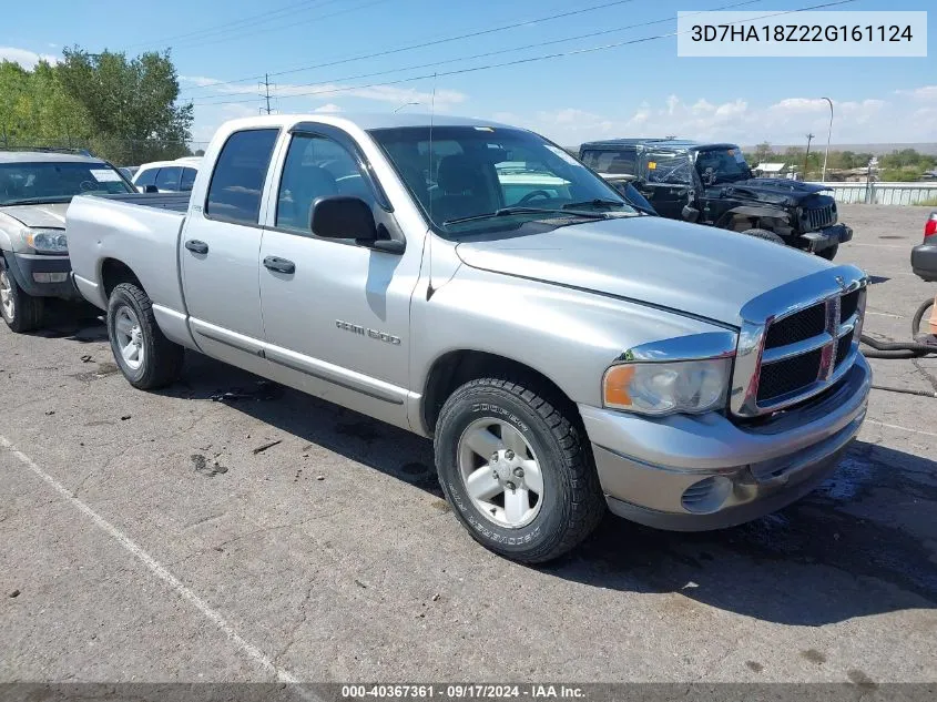 2002 Dodge Ram 1500 St VIN: 3D7HA18Z22G161124 Lot: 40367361