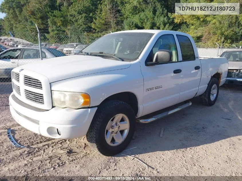 2002 Dodge Ram 1500 St VIN: 1D7HU18Z12J180723 Lot: 40371493