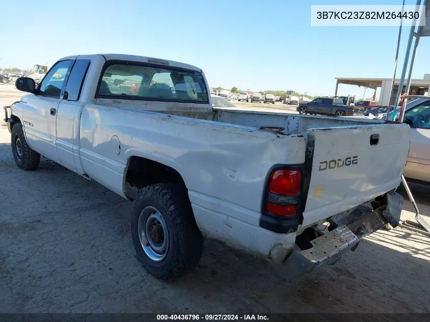 3B7KC23Z82M264430 2002 Dodge Ram 2500 St