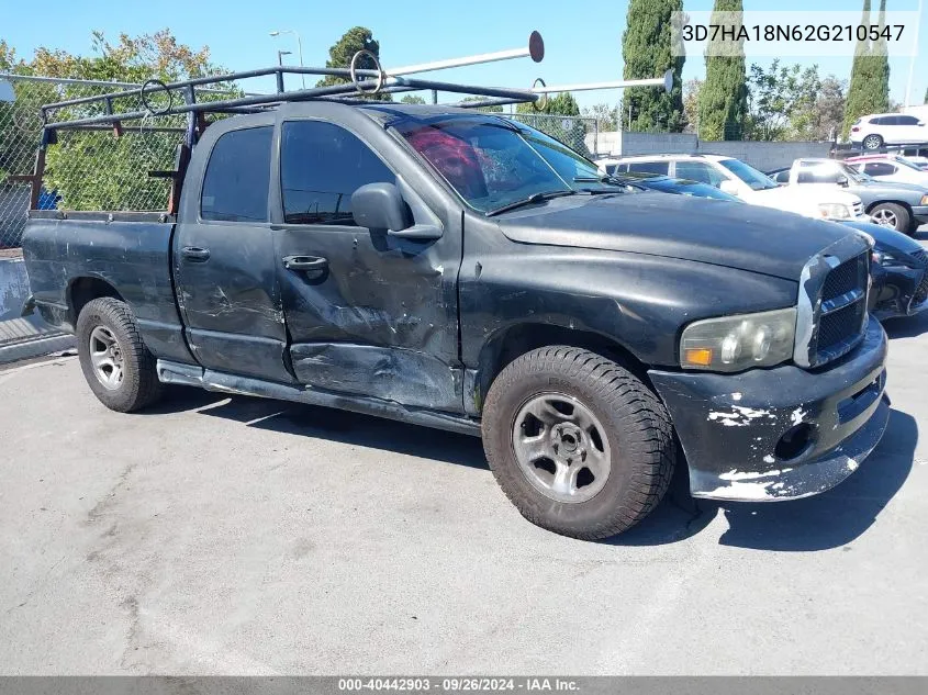 2002 Dodge Ram 1500 St VIN: 3D7HA18N62G210547 Lot: 40442903