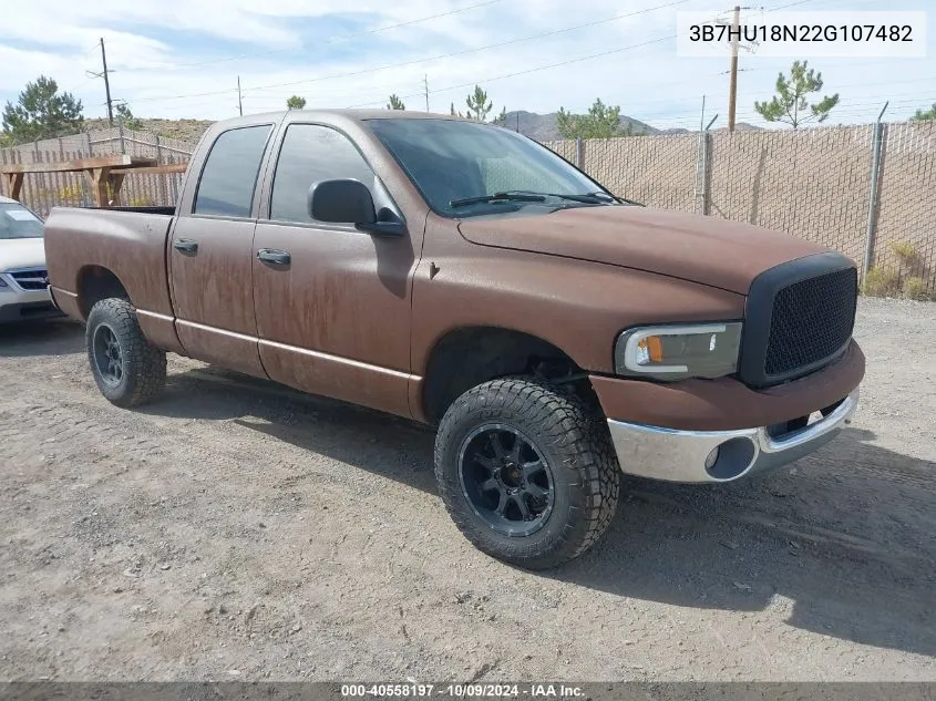 2002 Dodge Ram 1500 St VIN: 3B7HU18N22G107482 Lot: 40558197