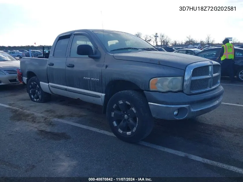 2002 Dodge Ram 1500 St VIN: 3D7HU18Z72G202581 Lot: 40570842