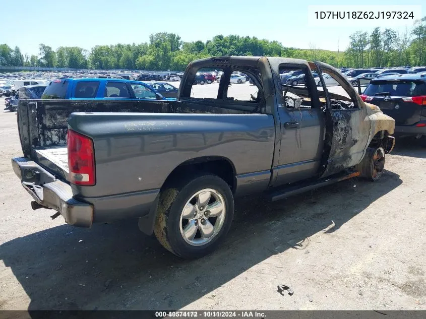 2002 Dodge Ram 1500 VIN: 1D7HU18Z62J197324 Lot: 40574172