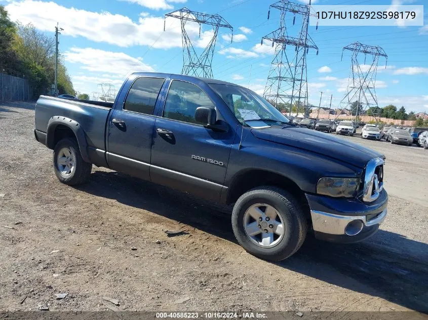 1D7HU18Z92S598179 2002 Dodge Ram 1500 St