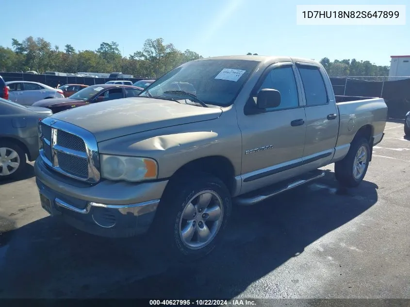 2002 Dodge Ram 1500 St VIN: 1D7HU18N82S647899 Lot: 40627995