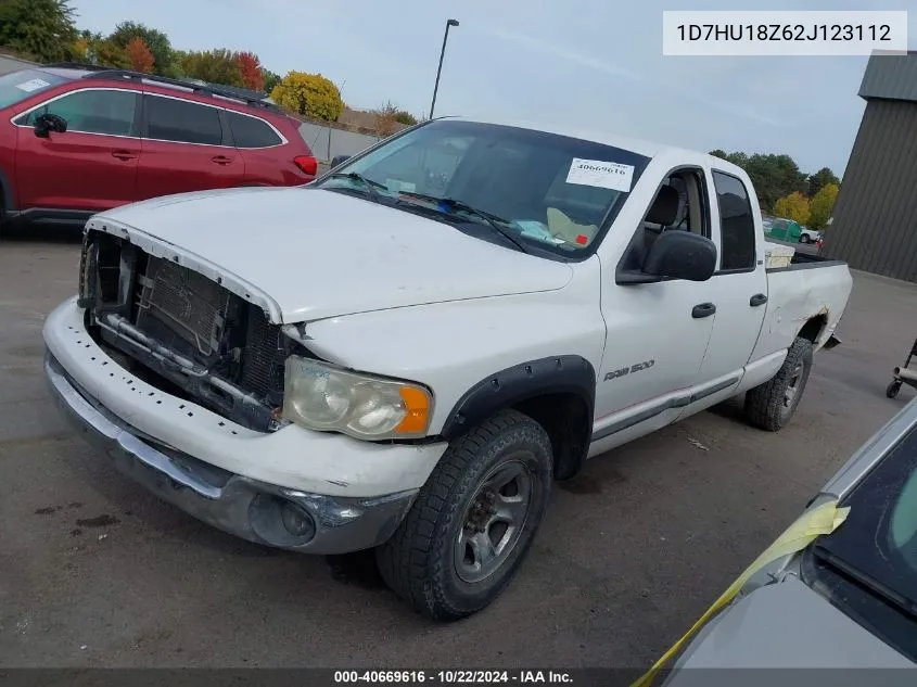 2002 Dodge Ram 1500 St VIN: 1D7HU18Z62J123112 Lot: 40669616