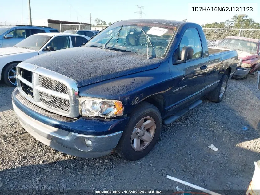 2002 Dodge Ram 1500 St VIN: 1D7HA16N62J131123 Lot: 40673452