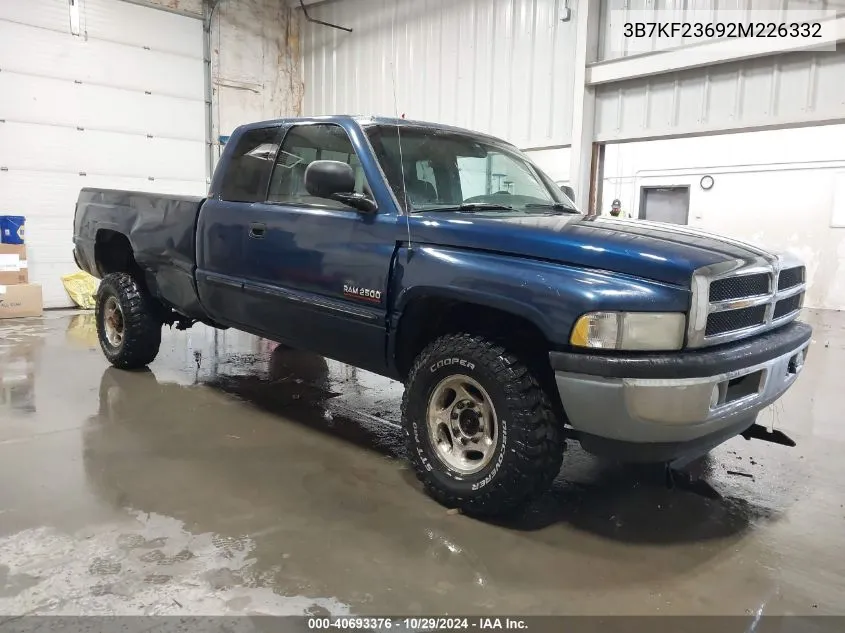 2002 Dodge Ram 2500 St VIN: 3B7KF23692M226332 Lot: 40693376