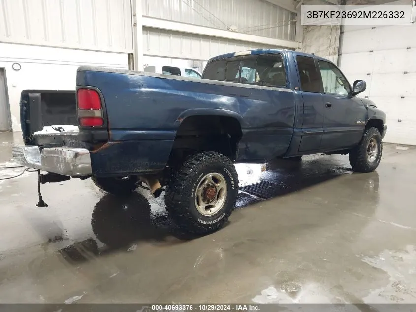 2002 Dodge Ram 2500 St VIN: 3B7KF23692M226332 Lot: 40693376